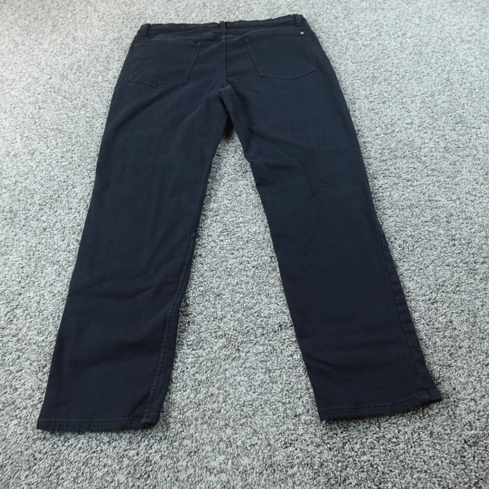 Banana Republic Jeans Mens 34X30 Dark Blue Denim Pants Travel Straight Stretch